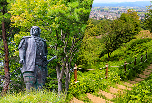春日山城跡​