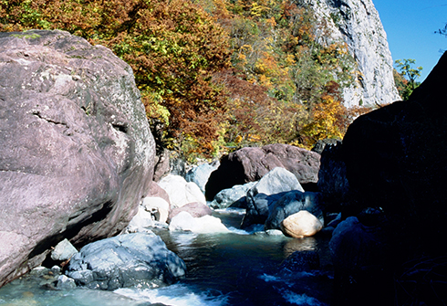 小滝川ヒスイ峡